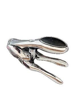 Original Metrokane Polished Sterling Rabbit Corkscrew & Foil Cutter